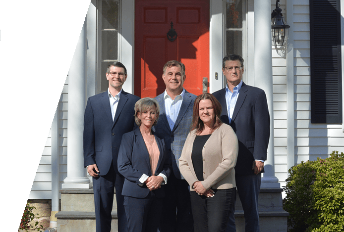 ciampi wealth management team photo outside